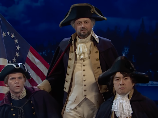 SNL’s Nate Bargatze delivers part two of ‘Washington’s Dream’ which fans hailed as ‘best skit in years’