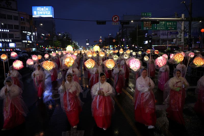 Celebrating Buddha’s birthday, a South Korean DJ is in spotlight