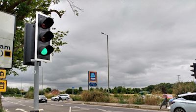 Latest on pedestrian crossing outside town supermarket