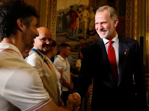 Así ha sido la recepción de los Reyes a los miembros del Equipo Olímpico Español: del orgullo de Felipe VI al gran estilismo de Doña Letizia