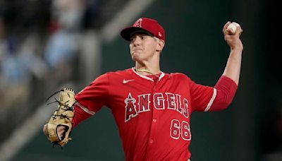 Italian rookie Sam Aldegheri gets 1st major league victory, helping the Angels beat the Rangers 5-1