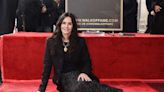 Courteney Cox is such a Monica for cleaning her Hollywood Walk of Fame star