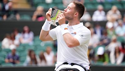 Alfie Hewett completes career Grand Slam with emotional Wimbledon victory