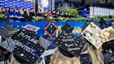 It was graduation day for thousands of Miami Dade College students. Take a look