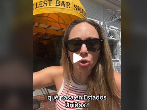 Una española que vive en Florida descubre cuál es el bar más pequeño de Estados Unidos