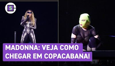 MADONNA: saiba como chegar em Copacabanna para o show de hoje!