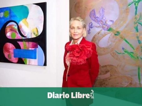 Exposición artística de Sharon Stone en Europa