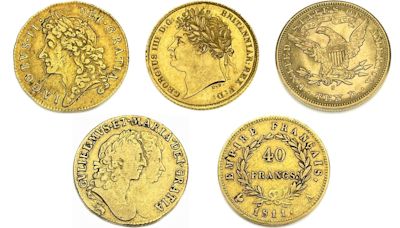 'Treasure trove' of gold coins found in Oxfordshire up for auction