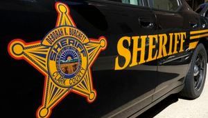 Sheriff deputy’s gun stolen after string of car break-ins within Clark County