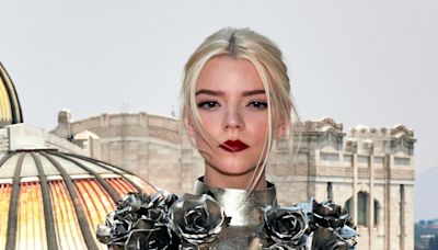 Anya Taylor-Joy Brings The Met Gala To Her 'Furiosa' Press Tour In a Metal Dress