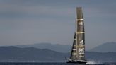 El AC75 del Orient Express Racing Team hace su primer vuelo