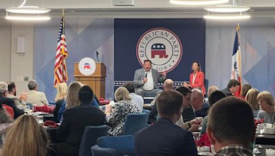 Republicans officials gather for reception in Council Bluffs