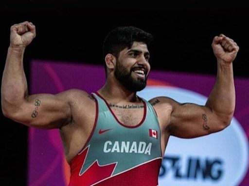 Meet Amar Dhesi – Punjab-Origin Wrestler Set To Represent Canada At Paris Olympics 2024