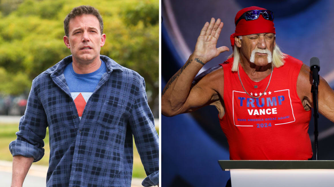Ben Affleck May be Cast as Hulk Hogan in Movie About Sex Tape Scandal