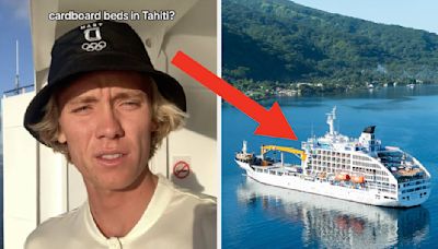 "We Got It Better Than The Guys In Paris": Olympic Surfers Are Sharing That Their Olympic Village Is On A Cruise...