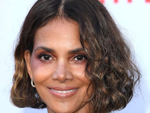 Halle Berry's incredible sheer lace dress in latest red carpet outing has to be seen to be believed