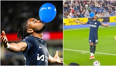 Why Christopher Nkunku celebrates every goal with a balloon