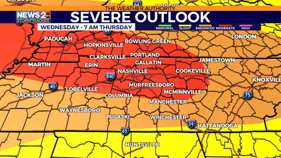 Tennessee Weather Alerts: Watches and Warnings | May 8, 2024