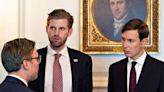 Photos capture election-night tension at White House as Trump family, aides watch lead fade away