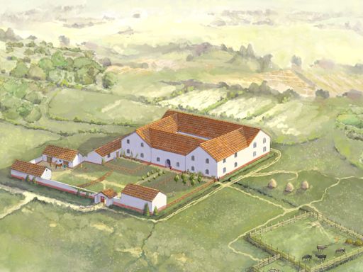 Archeological survey of land to aid nature restoration reveals two Roman villas