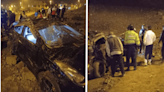 Accidente en Ventanilla: despiste de automóvil deja 4 heridos por volcadura