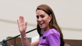 Kate Middleton en la final de Wimbledon: la princesa de Gales reapareció para entregar el trofeo que se disputan Alcaraz y Djokovic