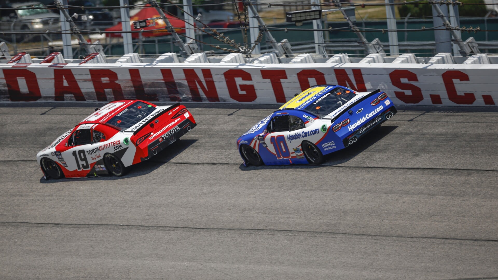 Saturday Xfinity, Cup schedule at Darlington Raceway