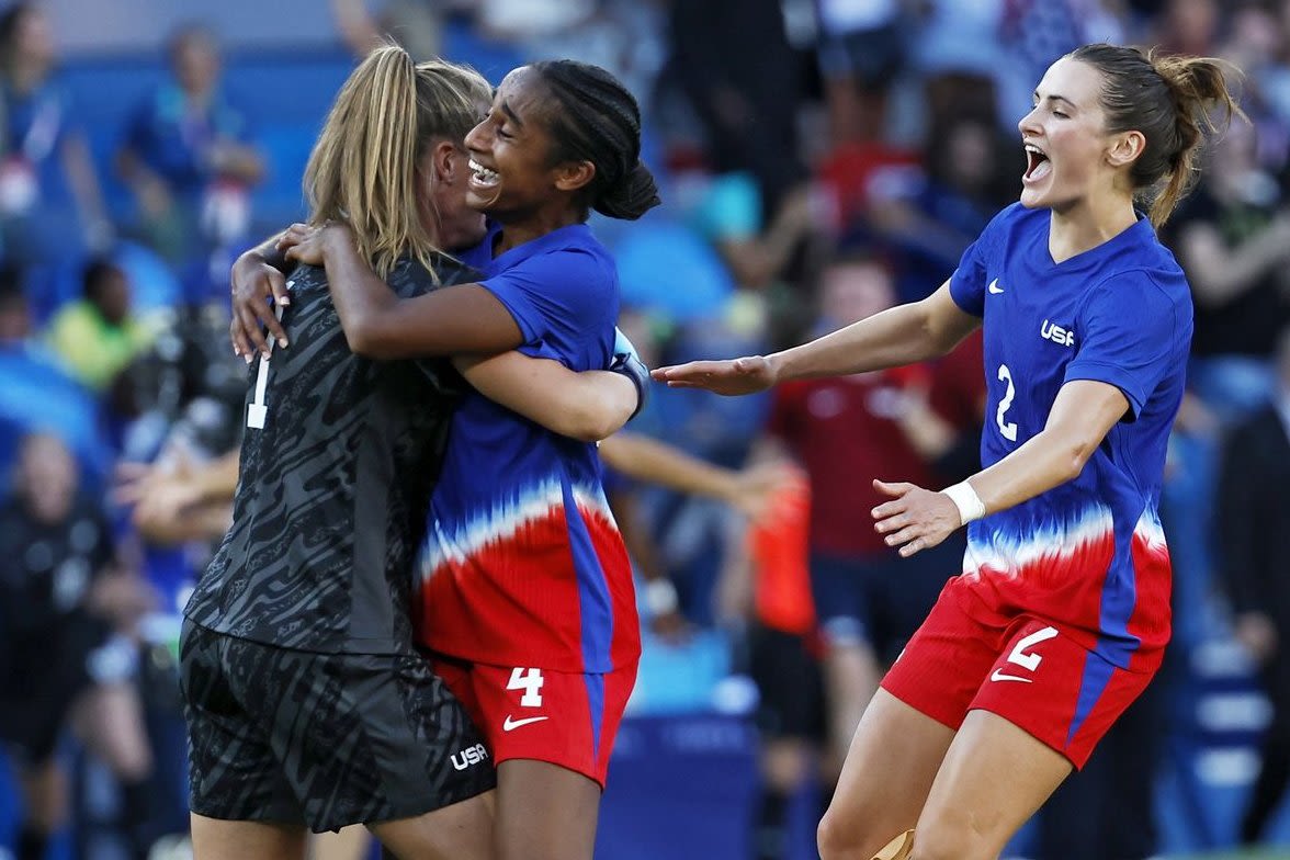 Swanson, Naeher lead USA past Brazil 1-0 for soccer gold medal