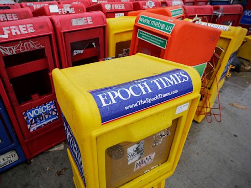 What will become of The Epoch Times with its chief financial officer accused of money laundering?