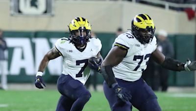 Houston Texans pick Michigan football OL LaDarius Henderson in Round 7 of 2024 NFL draft