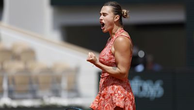 Aryna Sabalenka joins fellow big guns in French Open quarter-finals