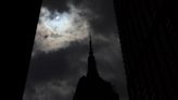 How can I see the solar eclipse at the Empire State Building?