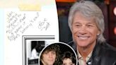 Jon Bon Jovi reveals wife Dorothea Hurley’s high school yearbook love note after scandalous marriage remarks