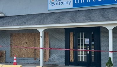 Estuary Thrift Shop closed indefinitely after van drives through building