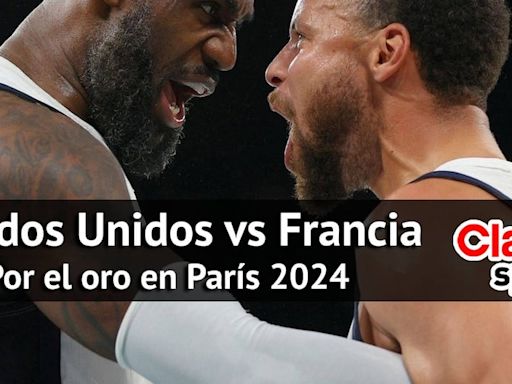 Claro Sports transmitió el juego Dream Team USA vs. Francia por TV y Online