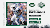 Jets select Penn State offensive tackle Olu Fashanu with 11th pick