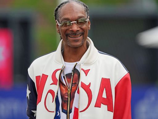 Snoop Dogg Celebrated First USA Gold Medal at Olympics With Caeleb Dressel's Wife