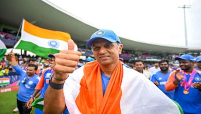 Rahul Dravid's emotional farewell speech inside dressing room after T20 World Cup victory