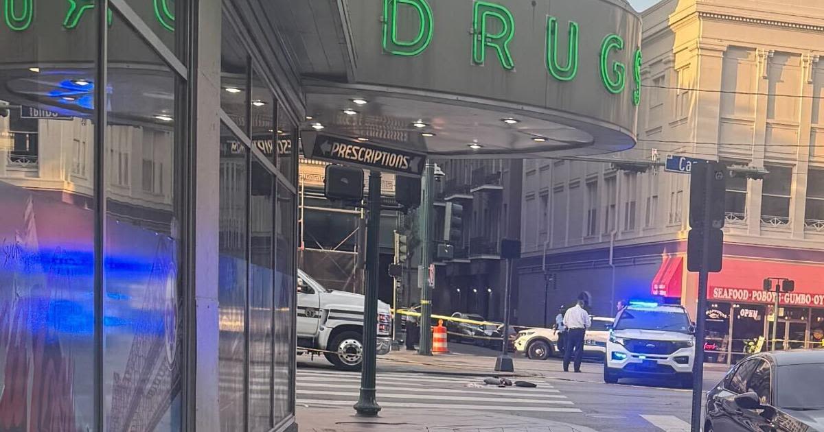 One shot on Canal Street downtown, NOPD says