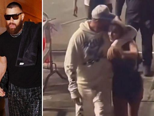 'I Love Their Love': Taylor Swift Fans Gush Over Adorable Clip of Travis Kelce Kissing Pop Star on the Forehead After Amsterdam...