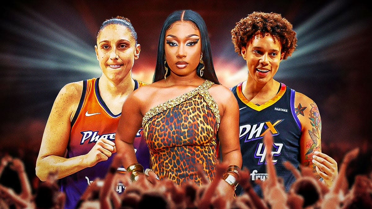 Phoenix Mercury players go full Hot Girl Summer on stage with Megan Thee Stallion