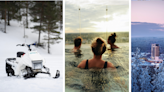 Snowmobiling, horse riding and infinity pools in Swedish Lapland