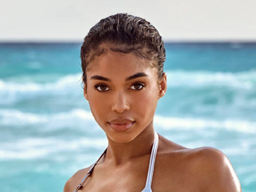 Lori Harvey Is a Goddess in Itty-Bitty Yellow Two-Piece and Body Chain