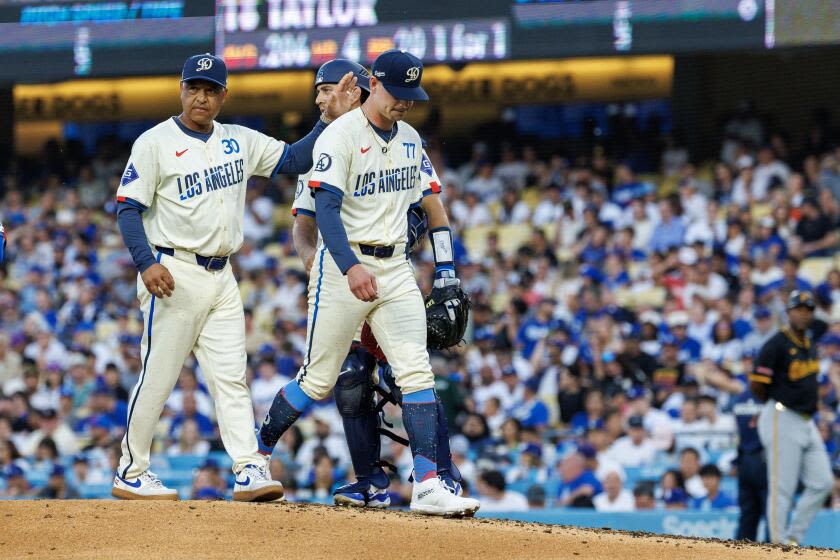 Dodgers promising rookie pitcher River Ryan will miss the rest of the season