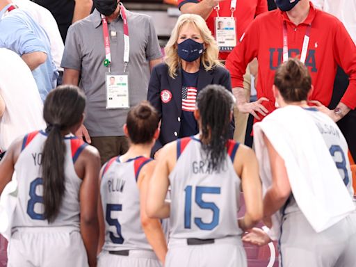 Why is Jill Biden going to the Olympics?