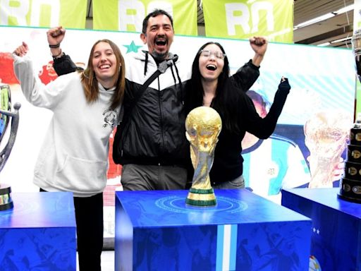 Video | Como Lionel Messi: los vecinos de Roca disfrutaron de la Copa del Mundo