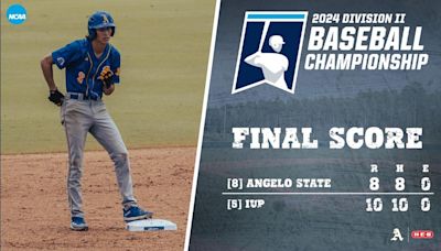 Angelo State Rams baseball falls short against IUP Crimson Hawks