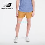 【NIKE 專場】【New Balance】 NB 多功能5吋短褲/跑褲/運動褲_男性_大地色_AMS21278TOB