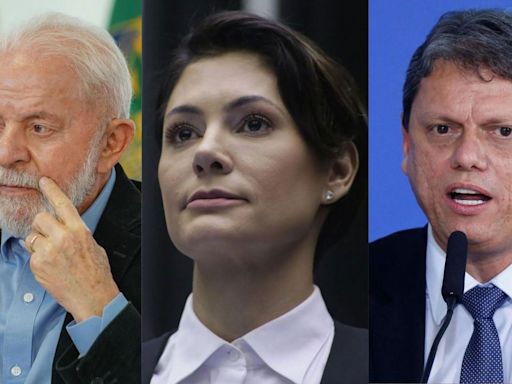 Pesquisa simula eleição com Lula contra Bolsonaro, Michelle e Tarcísio; veja cenários