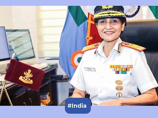 Who is Vice Admiral Arti Sarin, the first woman DG of Armed Forces Medical Services?